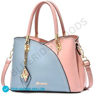 Brand New SiMYEER Satchel Blue Messenger Tote Bag